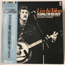 帯付 良好LP J.D.クロウ＆ザ・ニュー・サウス J.D. CROWE & THE NEW SOUTH ライブ・イン東京 LIVE IN TOKYO PA-6342 Bluegrass_画像1