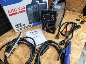 AC100V/200V両用　小型　家庭用　アーク溶接機　使用少　ARC-200