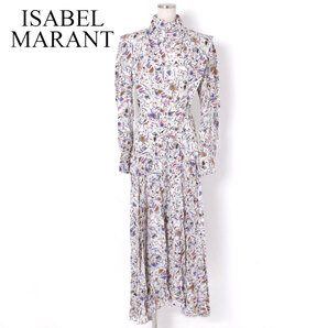 【タグ付き・新品・定価199,000円】ISABEL MARANT ZAKAE DRESS size36 マルチカラー イザベルマラン ワンピース ドレスの画像3