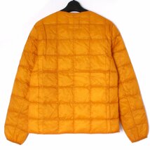 23AW【新品・定価12,100円】GRAMICCI×TAION INNER DOWN JACKET XS GOLD G3FU-J101-TG グラミチ タイオン インナーダウンジャケット_画像4