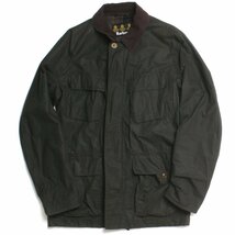 Barbour 4ポケット ミリタリーブルゾン sizeXL オリーブ MWX0617OL31 バブアー ジャケット_画像1