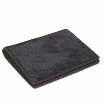 【新品・未使用】DRIES VAN NOTEN L.CARDHOLDER 財布 ウォレット ブラック ハラコ ドリスヴァンノッテン カードフォルダー カードケース_画像4