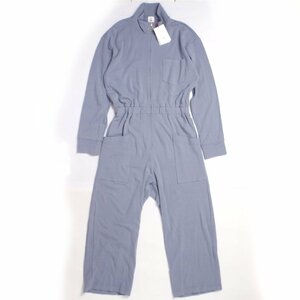 【タグ付き・新品・定価35,200円】6(ROKU) RAYON WOOL ALL IN ONE オールインワン size36 LT.BLUE 8626-299-0378 ロク