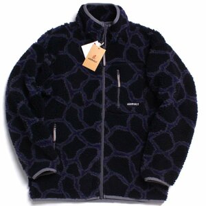 23AW【タグ付き・新品・定価23,100円】GRAMICCI SHERPA JACKET sizeXS AGATE NAVY G3FU-J061 グラミチ シェルパジャケット ユニセックス