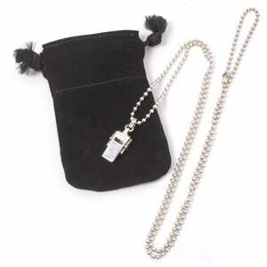 CHROME HEARTS TINY WHISTLE W SIDE DAGGER タイニーホイッスルサイドダガーチャーム クロムハーツ ネックレスペンダント