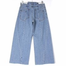 23ss【タグ付き・定価97,900円】Maison Margiela 1 WIDE DENIME size44 ブルー S51LA0128 S30617 メゾンマルジェラ ワイドデニムパンツ_画像4