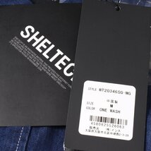 【別注】新品 ★スター刺繍 WILD THINGS SHELTECH DENALI SHIRT sizeM ONEWASH オーバーサイズシェルテック デニムシャツ ワイルドシングス_画像3