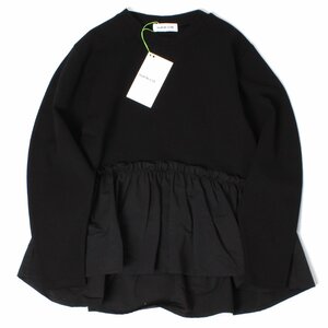 【タグ付き・新品・定価14,300円】HeRIN.CYE Ponte frill tops フリーサイズ 530HSM80-0670 ヘリンドットサイ ポンチフリルトップス