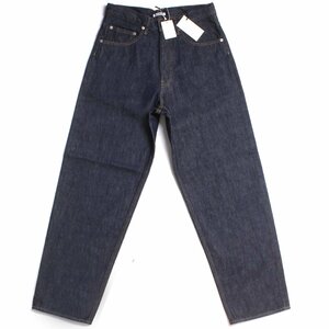 24ss【タグ付き・新品・定価29,700円】AURALEE HARD TWIST DENIM WIDE PANTS size28 INDIGO A00P03DM オーラリー デニム ワイドパンツ