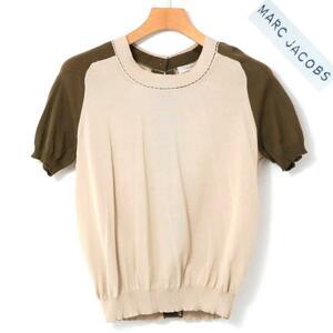 新品 MARC JACOBS 定価118,800円 CREW NECK SWEATER W PAVE B sizeS マークジェイコブス