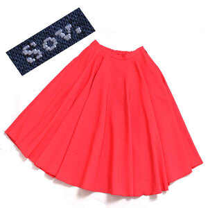 ◆Sov. フレアスカート フリーサイズ ピンク ソブ DOUBLE STANDARD CLOTHING ダブルスタンダードクロージング ダブスタ