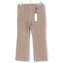 新品 upper hights THE JANE CORD 定価25,300円 size27 BEIGE 121647-BGE アッパーハイツ フレアパンツ ベージュ ★_画像2