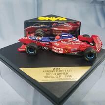 オニキス ONYX　F1　アローズ ハート ARROWS HART FA17 ヨス フェルスタッペン ブラジルGP BRASIL GP 1996　1/43_画像1