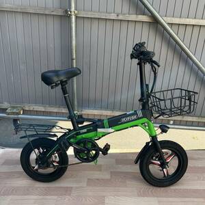 H102 direct transactions (pick up) warm welcome FLYFISH 10Ah 5 speed 14 -inch S14001 folding electromotive bicycle 