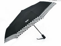 【送料無料】MINI COOPER ミニクーパー MINI WINGLOGO 自動開閉 折り畳み傘 雨傘 日傘 (新品・未使用) 日傘としても有効です (2)_画像1