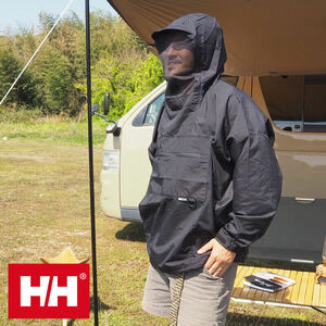 ヘリーハンセン HH アングラーバグジャケット(メンズ) L ブラック Angler Bug Jacket HELLY HANSEN 山と道 マウンテンパーカー 