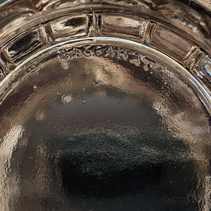 ■バカラ ルッセ RUSSE グラス 金彩 タンブラー アンティーク BACCARAT刻印あり 重厚感 EEの画像8