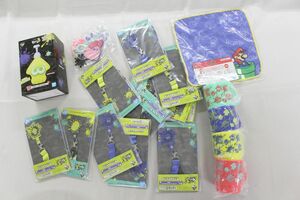 P00】スプラトゥーン カービィ 他 ソープディスペンサー ラバーバンド 等 まとめ大量グッズセット品