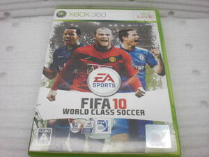  game soft X-BOX360 FIFA10 world Class soccer 