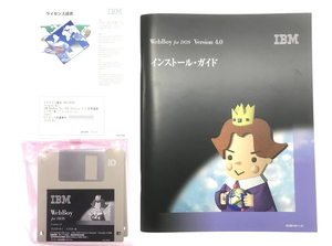 [ Junk ]IBM WavBoy Ver.4 manual attaching box none 