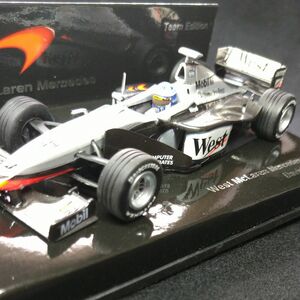 ミニカー 1/43 ミニチャンプス McLAREN MERCEDES MP4-13 D.COULTHARD TEAM EDITIO