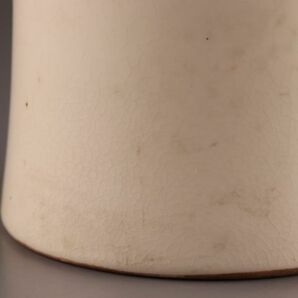 中国古玩 唐物 徳化窯 白磁 遊環 双耳 花瓶 時代物 極上品 初だし品 C4931の画像8