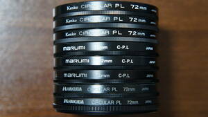 [72mm] Kenko marumi HAKUBA CIRCULAR PL C-PLフィルター 780円/枚