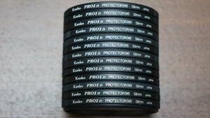 [58mm] Kenko PRO1D PROTECTOR(W) 保護フィルター 380円/枚