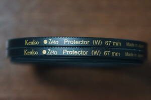 [67mm] Kenko Zeta Protector (W) 高級保護フィルター 1480円/枚 最後の1枚