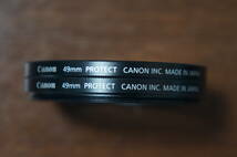 [49mm] Canon PROTECT 保護フィルター 1480円/枚 最後の1枚_画像1