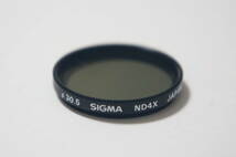 ★良品★[30.5mm] SIGMA ND4X ミラーレンズ用減光フィルター [F3123]_画像1