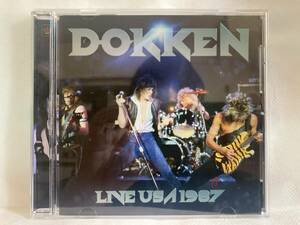 DOKKEN ドッケン　LIVE USA 1987　最も脂の乗っていた頃のライブ演奏　ドンドッケン　ジョージリンチ　1CD　ブートレグ