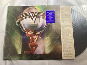 VAN HALEN ヴァンヘイレン　5150　アナログレコード　1LP　シュリンク付き　音楽雑誌バーンで99点