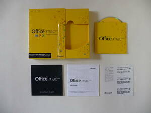 Microsoft Office for Mac　Home&Student 2011　ファミリーパック/PC3台/3ライセンス　製品版