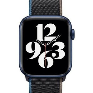 ★☆【送料無料】アップルウォッチ 38/40/41mm スポーツループバンド【チャコール】Apple Watch☆★の画像2