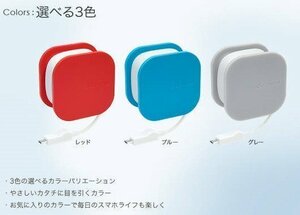 【新品未開封品】docomo ポータブルACアダプタ 01 kuruko USB 急速充電 ドコモ 【色：グレー】