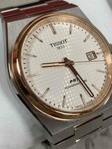 【美品】TISSOT PRX オートマティック パワーマティック 80 T137.407.21.031.00 ティソ 1853 自動巻き 腕時計 箱付き 説明書付【送料無料_画像4