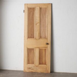 IZ78195F* Britain antique wood door old tree natural wood pine wooden . material fittings door bro can toDIY shop display lino beige .n