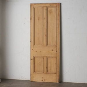 IZ78200F* Britain antique wood door old tree natural wood pine wooden . material fittings door bro can toDIY shop display lino beige .n