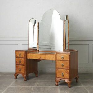 IZ77883F*Lloyd'sAntiques antique 3 surface mirror dresser desk mahogany dresser mirror chest Classic roiz antique s