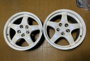 [2個口着払い品]RX7 アンフィニ 純正ホイール 17×8.5j+50 2本