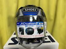 SHOEI J-Cruise II(ジェイ-クルーズツー)　AGLERO　アグレロ　BLUE/BLACK L-SIZE 未使用に近い_画像2