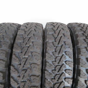 145/80R12 80R12 80/78N 12インチ ヨコハマ ジオランダー M/T G003 ケフィネスホイール 中古４本 ハイゼットの画像7