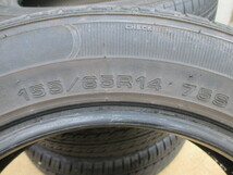 ♪激安！バリ山！軽用☆GOODYEAR☆155/65R14☆１９年製☆ラジアルタイヤ４本セット_画像3