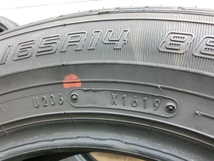 ☆激安/バリ山/イボ付き/DUNLOP☆185/65R14☆19年製☆ラジアルタイヤ４本セット_画像5