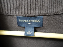 ビッグ サイズ USA アメリカ 古着 バナナ リパブリック 立体編み ハイネック ハーフジップ コットン ニット セーター XL / バナリパ 73 卸_画像4