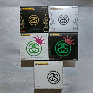 STUSSY MEDICOM TOY ステューシー メディコムトイ KUBRICK キューブリック P.A.P/ BABY RAGAMUFFIN DOLLYDEAREST 5点セット 1体欠品あり