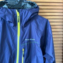 mont-bell レインウェア メンズL ゴアテックス 登山 トレントフライヤージャケット モンベル 雨具 美品 マウンテンパーカー_画像2