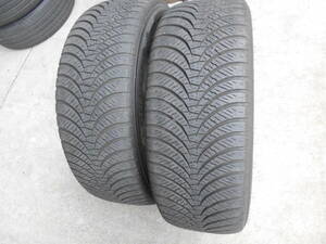 K586 195/55R16 195/55-16 195-55-16 中古2本 ALL SEASON AS1 