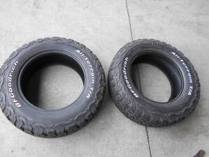 K590 LT215/70R16 215/70-16 215-70-16 中古2本 All-Terrain T/A